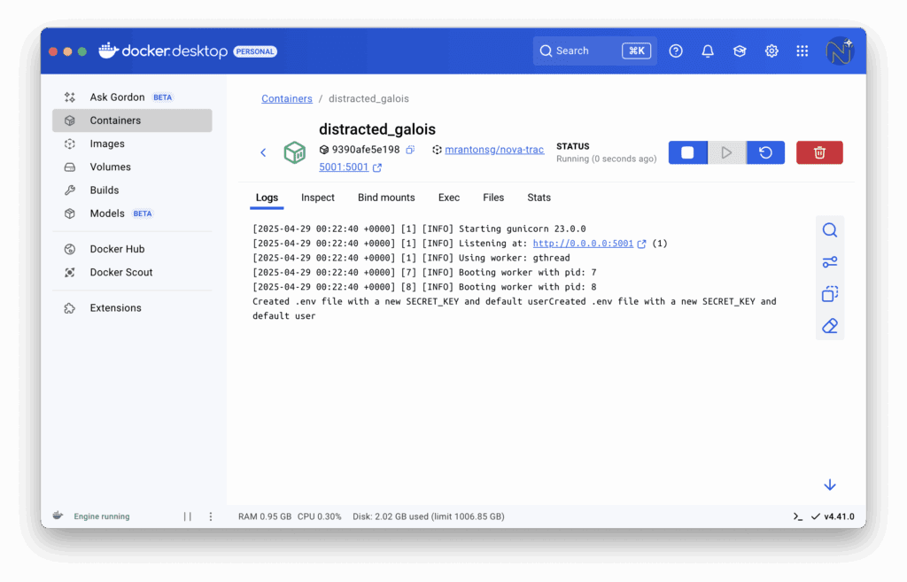 Screenshot docker 7