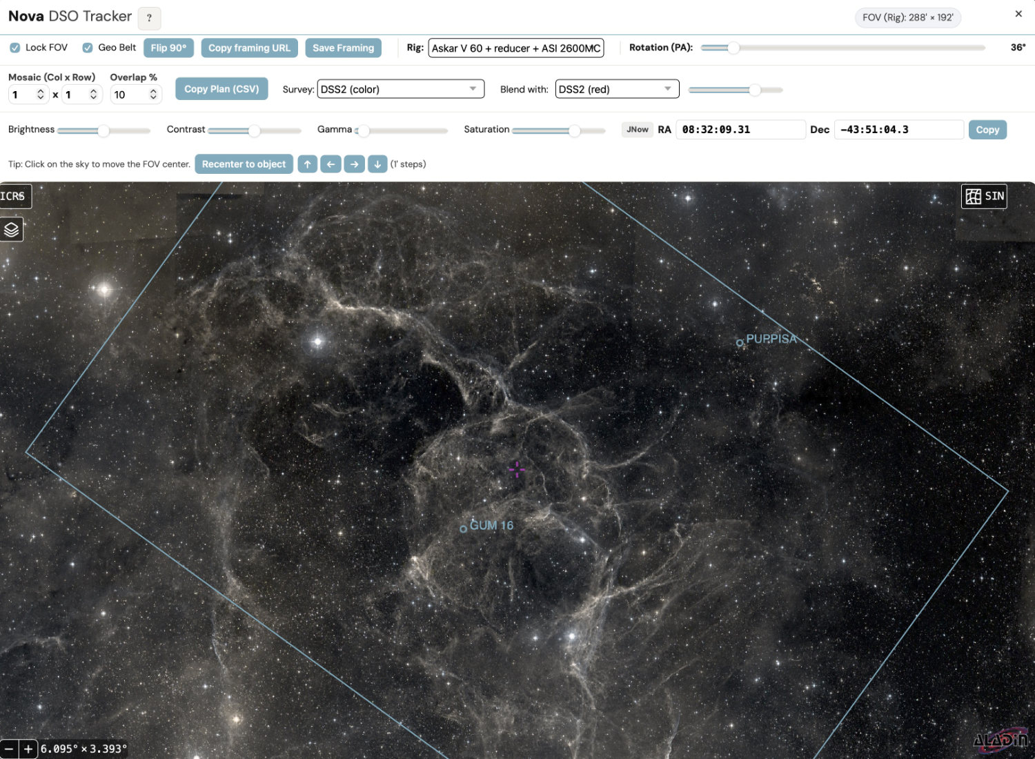 Framing Assistant Visualization