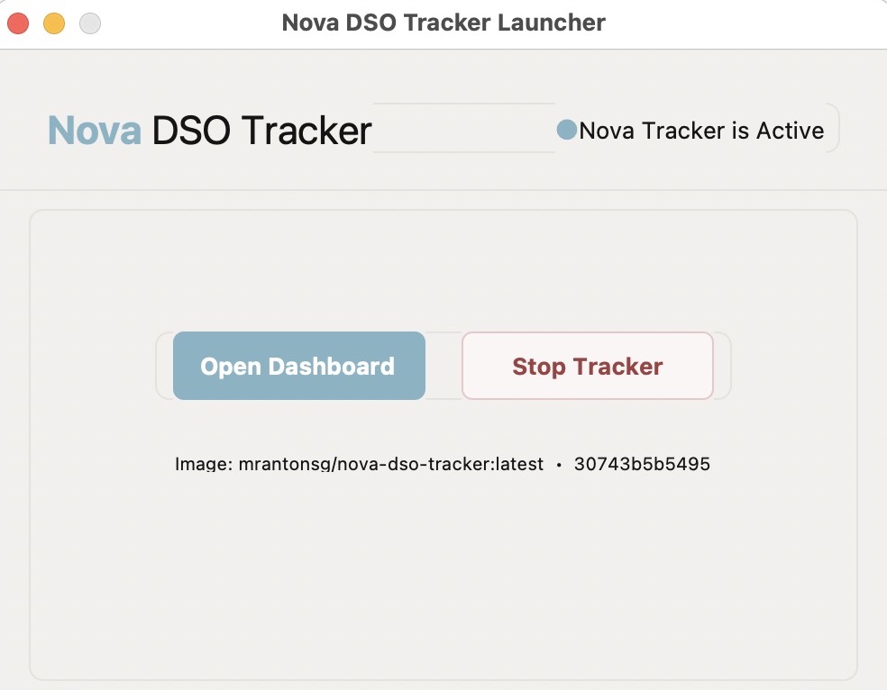 Nova DSO Tracker Launcher – Easy Installation